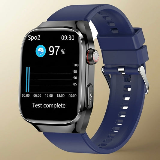 ECG Smart Watch | Heart Rate, Blood Oxygen & Sleep Tracking | IP68 | Bluetooth Calling | 650mAh | 2.04" AMOLED