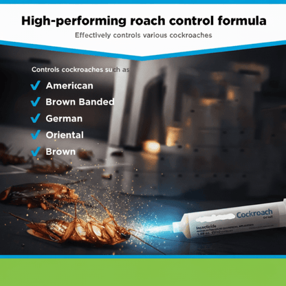 Cockroach Bait Gel Pest Control Long Lasting Roach Killer