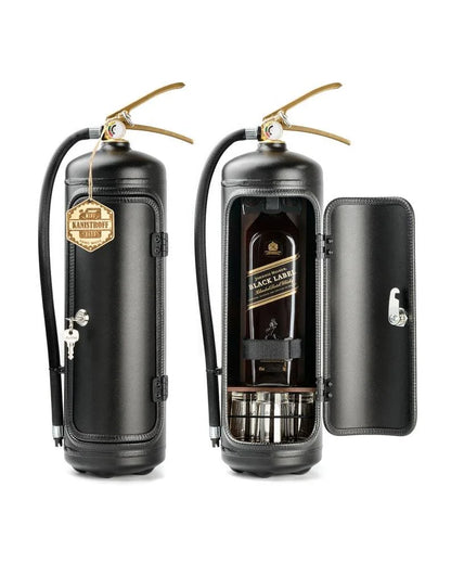 Bar Cabinet Fire Extinguisher Hidden Liquor Storage Secret Dispenser