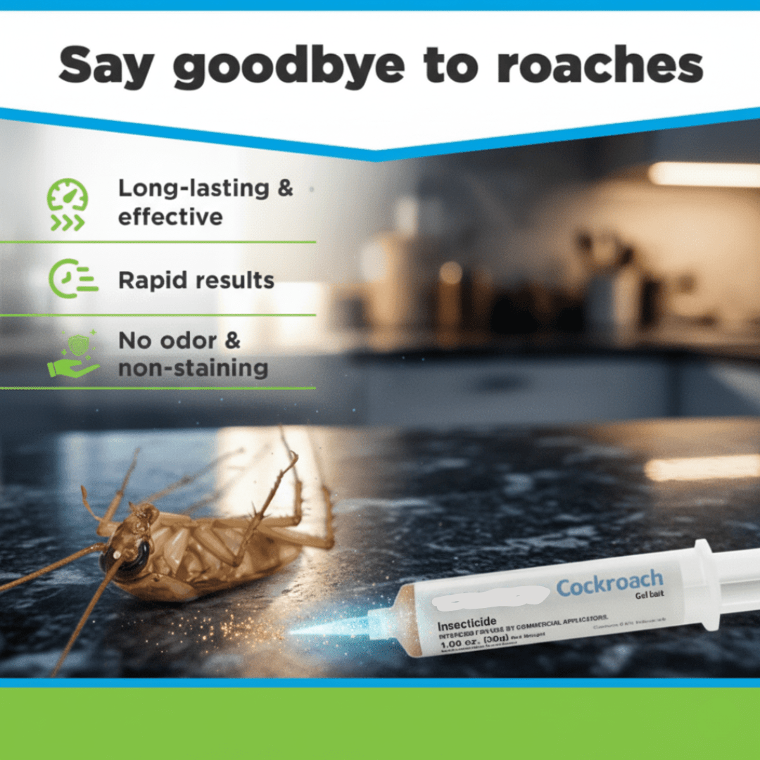 Cockroach Bait Gel Pest Control Long Lasting Roach Killer