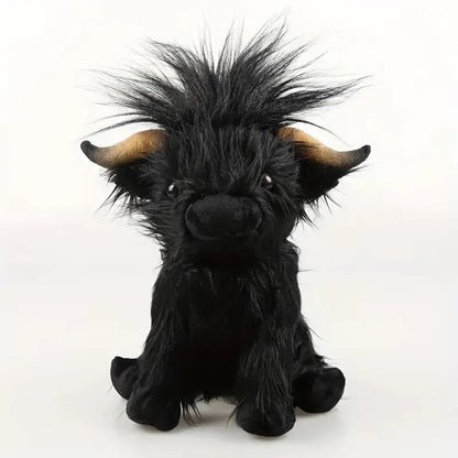 Highland Cow Plush Toy | Soft Stuffed Animal 25cm