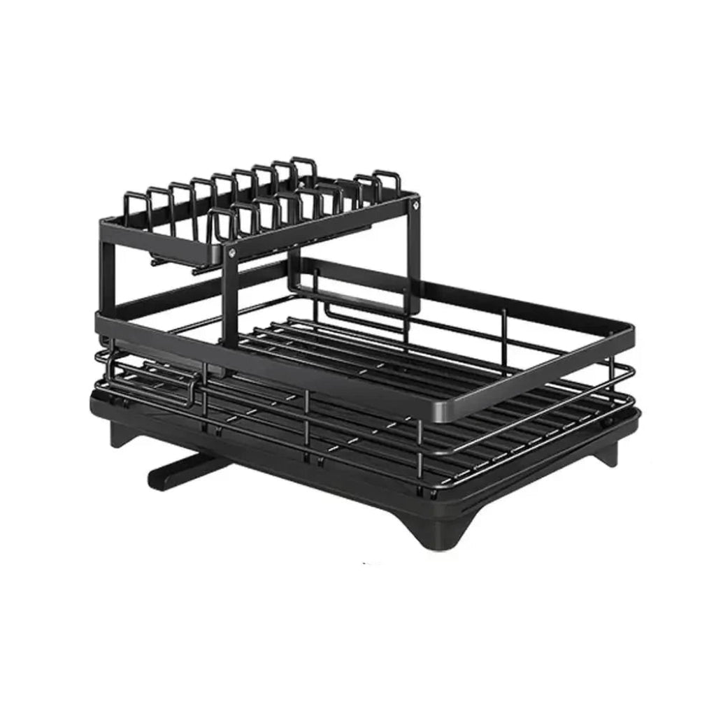 Dish Rack Foldable Stainless Steel Kitchen Drying Rack