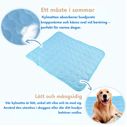 Cooling Dog Mat Self Cooling Pet Bed Pad for Summer Travel