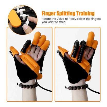 Hand Exercise Glove Finger Training Device with Air Pressure