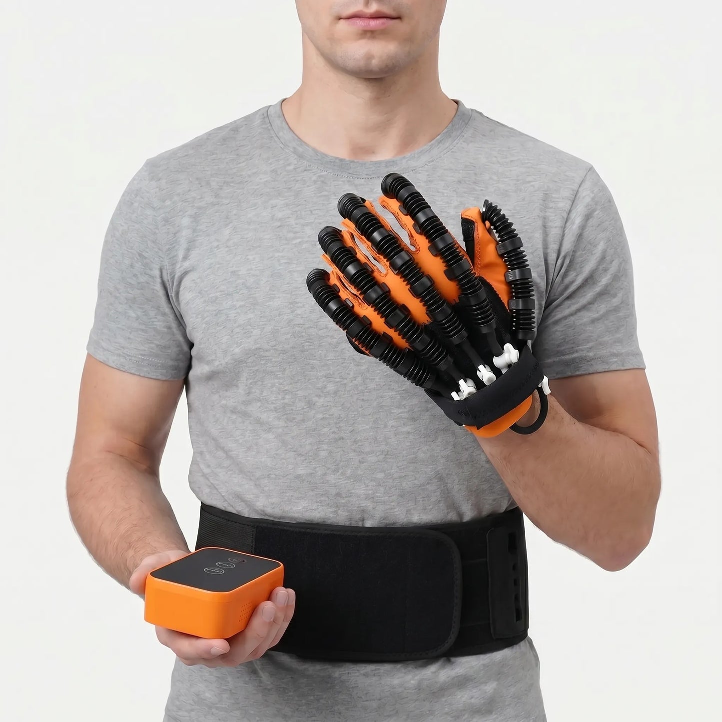 Hand Exercise Glove Finger Training Device with Air Pressure