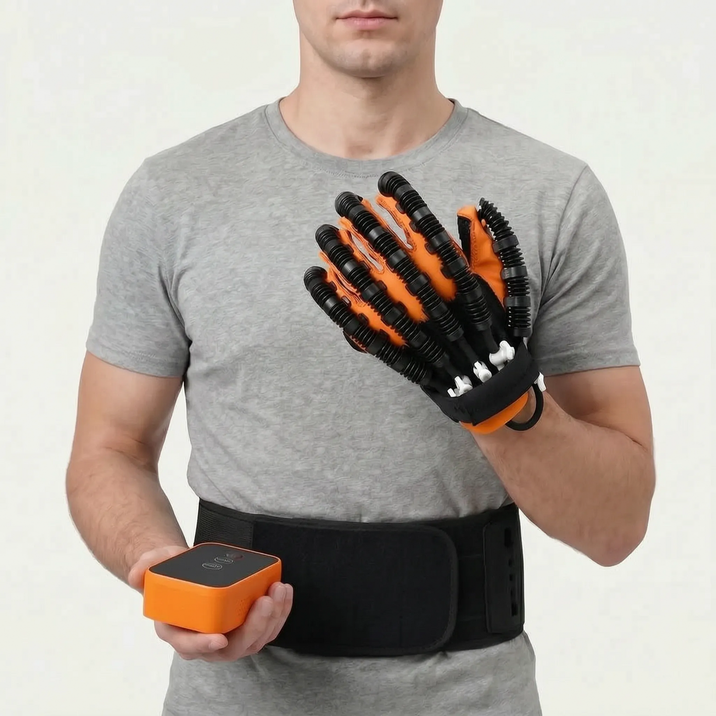 Hand Exercise Glove Finger Training Device with Air Pressure