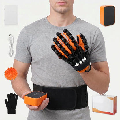 Hand Exercise Glove Finger Training Device with Air Pressure