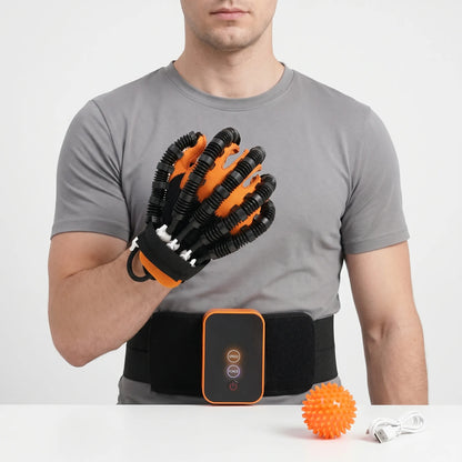 Hand Exercise Glove Finger Training Device with Air Pressure