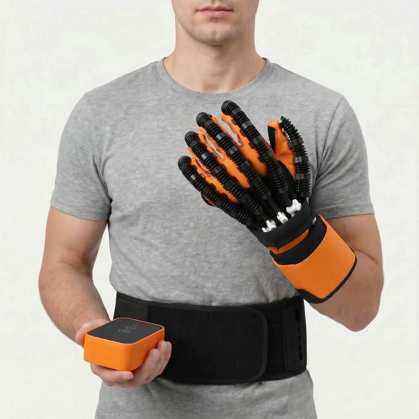 Hand Exercise Glove Finger Training Device with Air Pressure