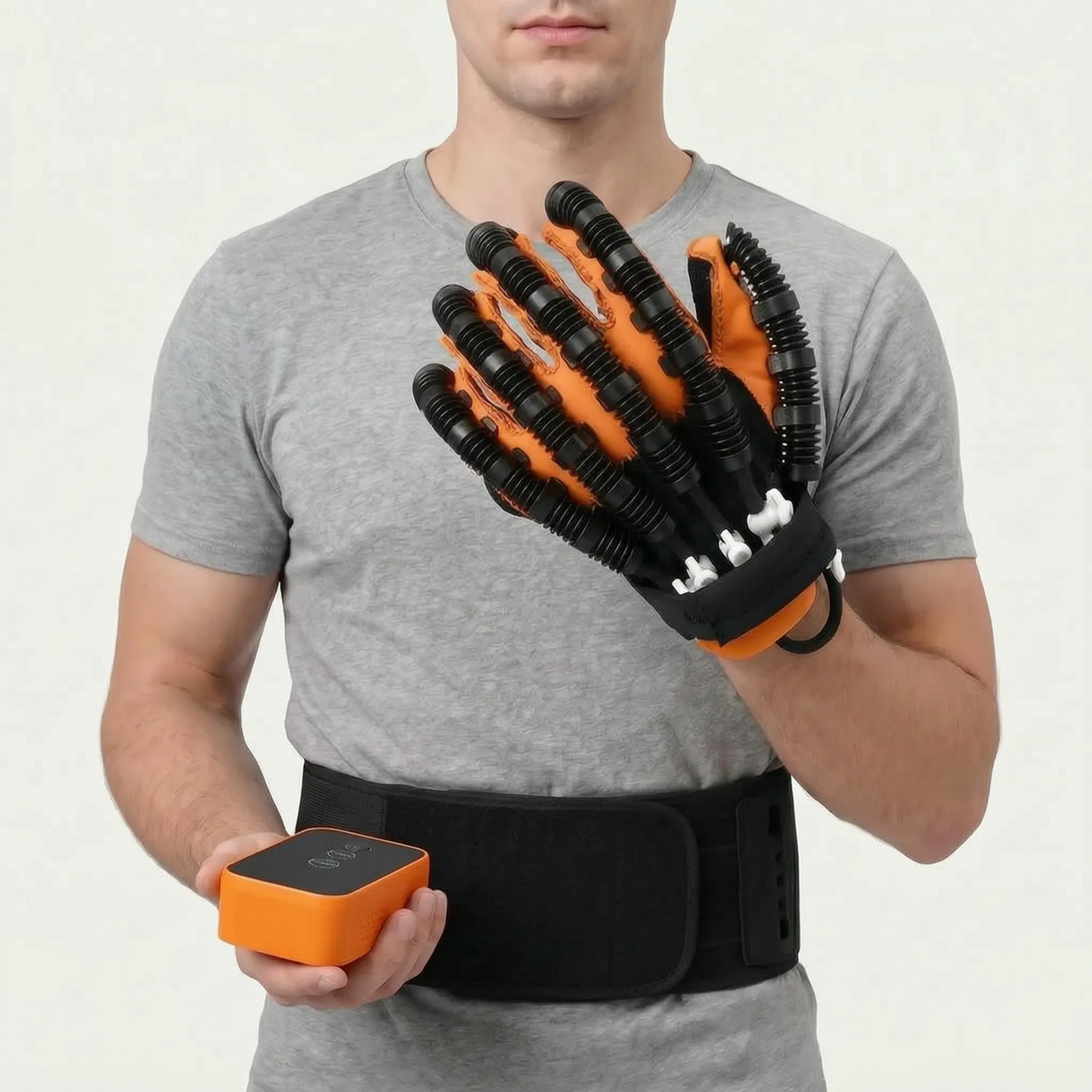 Hand Exercise Glove Finger Training Device with Air Pressure