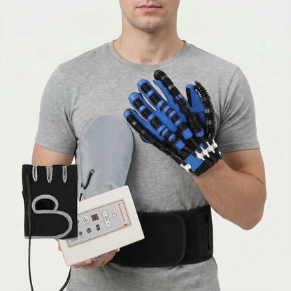 Hand Exercise Glove Finger Training Device with Air Pressure