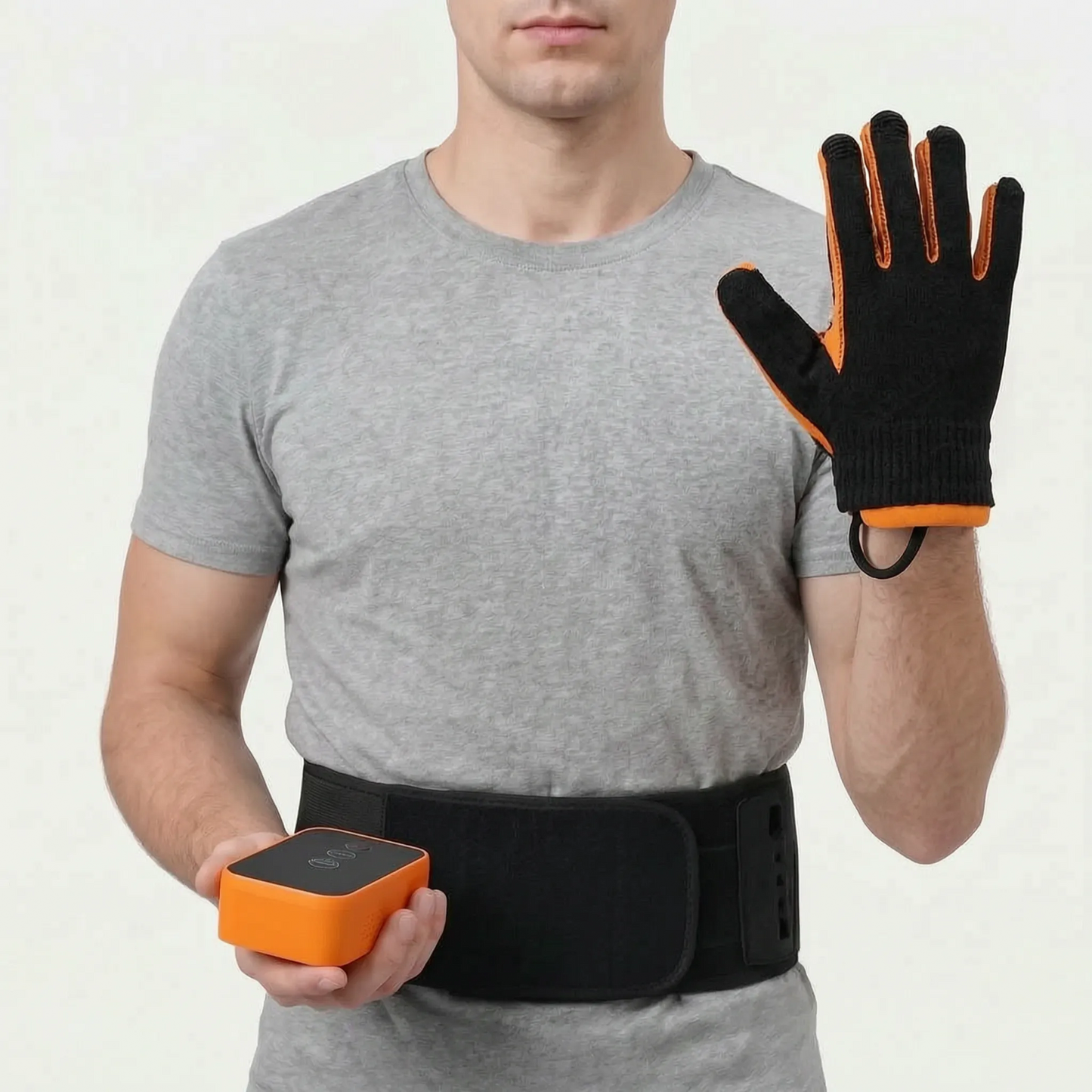 Hand Exercise Glove Finger Training Device with Air Pressure