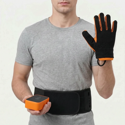 Hand Exercise Glove Finger Training Device with Air Pressure