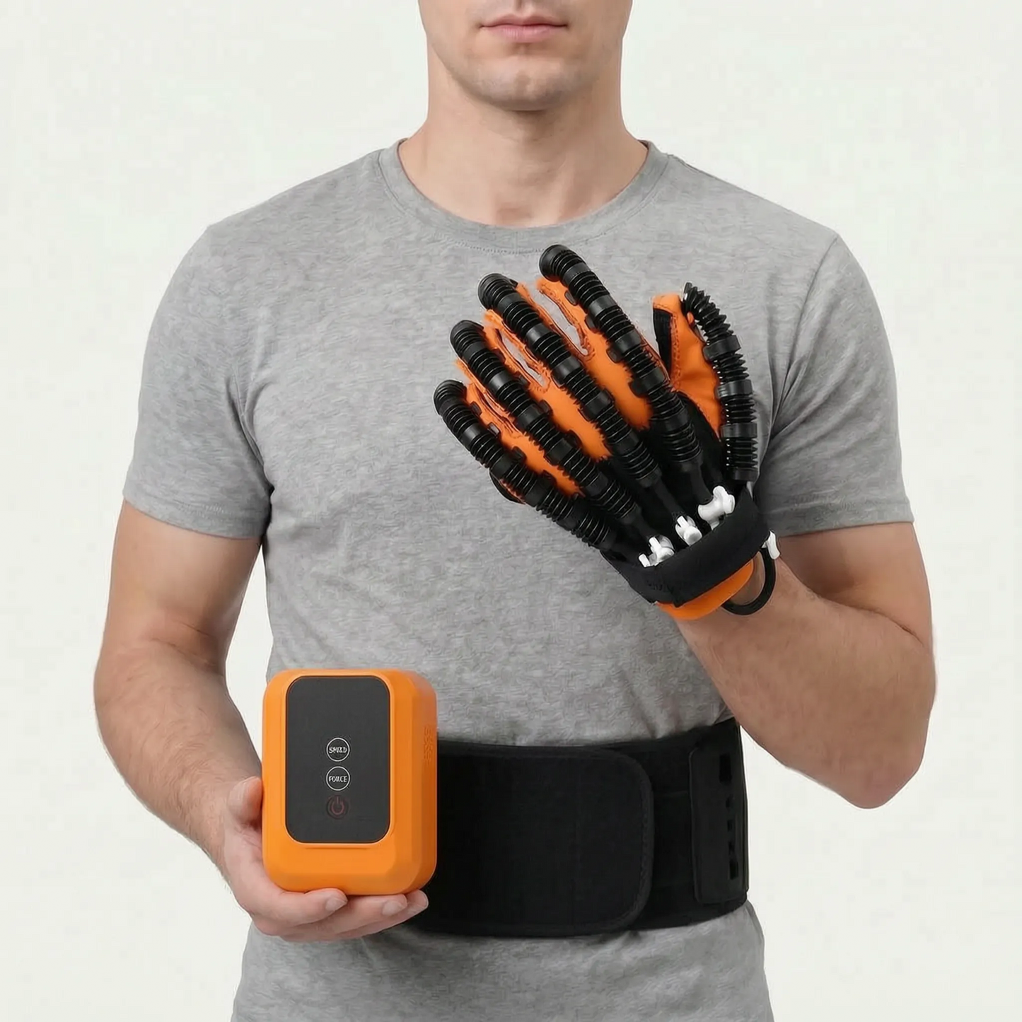 Hand Exercise Glove Finger Training Device with Air Pressure