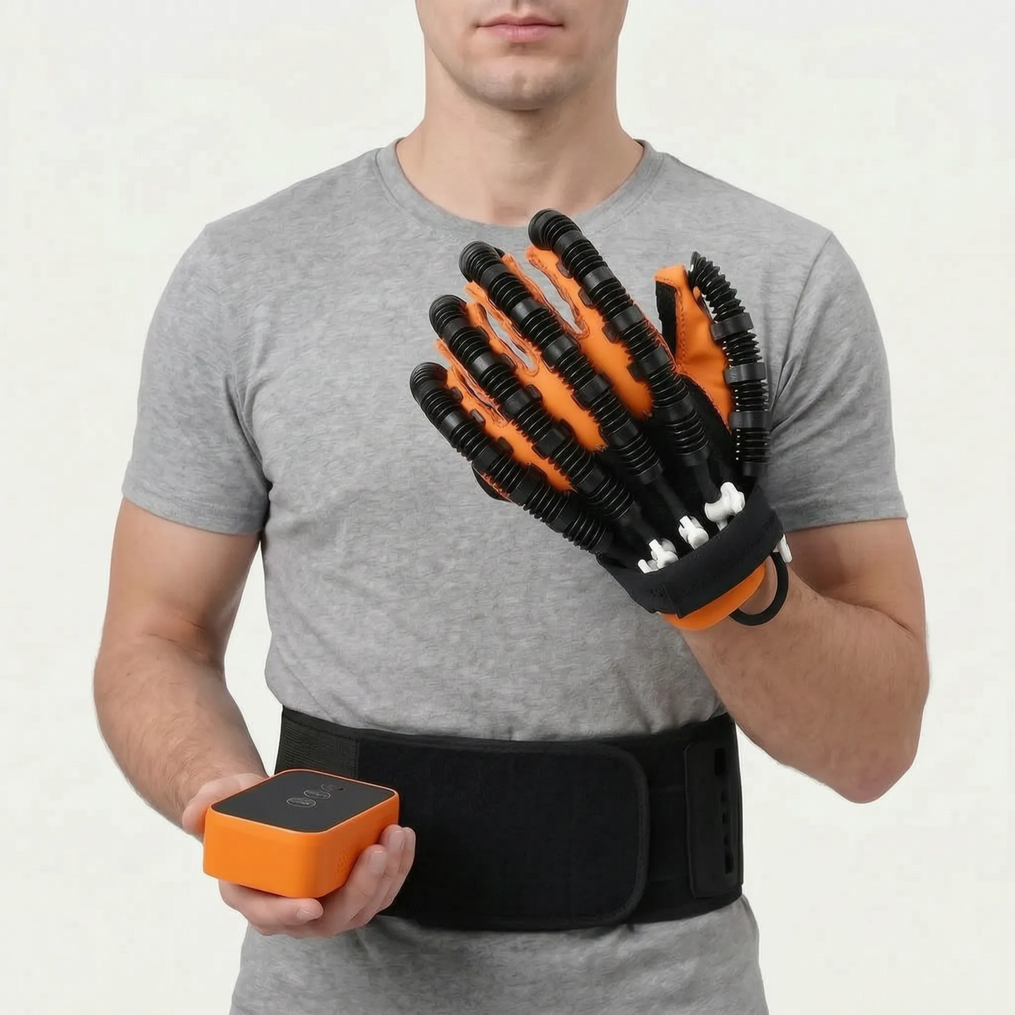 Hand Exercise Glove Finger Training Device with Air Pressure