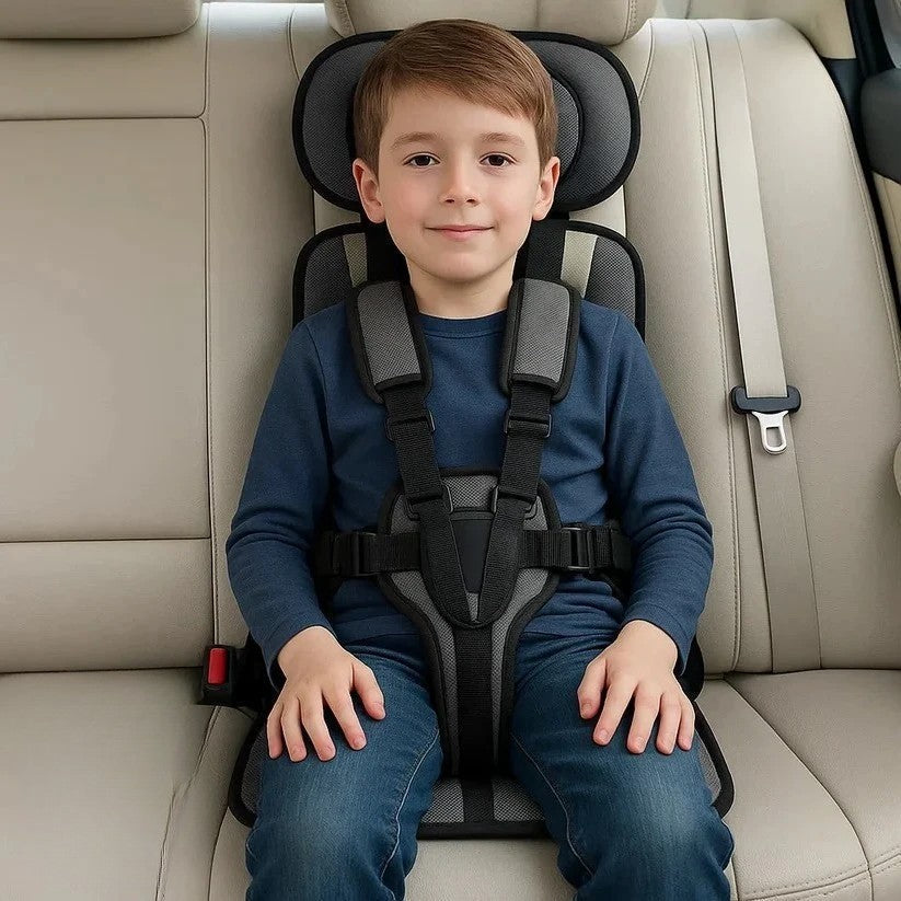 Travel Car Seat for Toddlers Portable Foldable 5 Point Harness