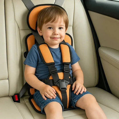 Travel Car Seat for Toddlers Portable Foldable 5 Point Harness
