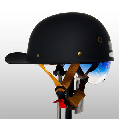 Motorcycle Baseball Cap Helmet | Golden Wings Design