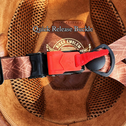 Motorcycle Baseball Cap Helmet | Golden Wings Design