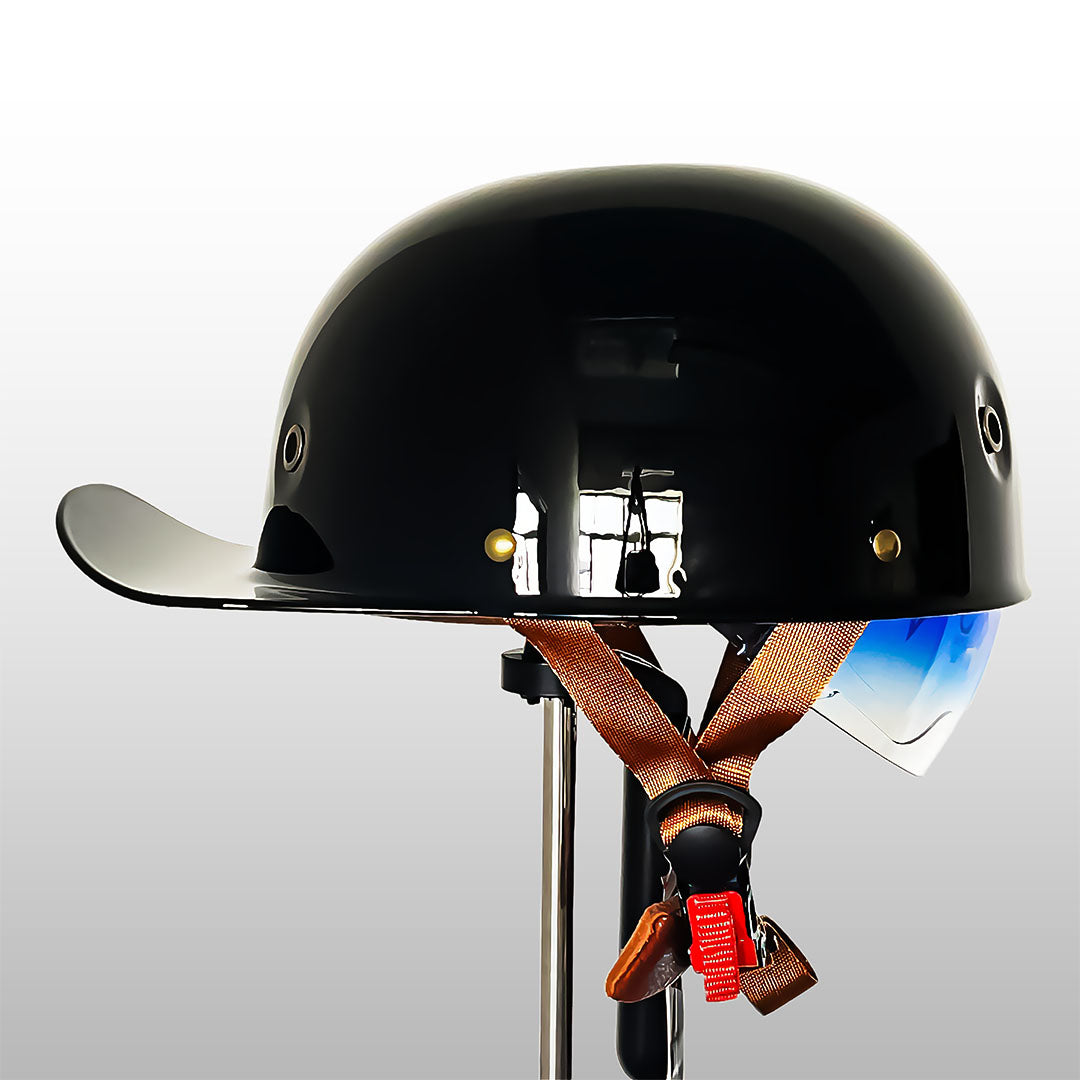 Motorcycle Baseball Cap Helmet | Golden Wings Design