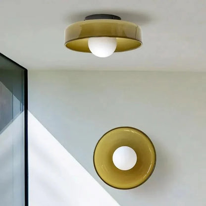 Ceiling Light Nordic Glass Modern Flush Mount Fixture