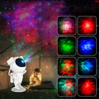 Galaxy Projector Night Light Astronaut Star Ceiling Lamp