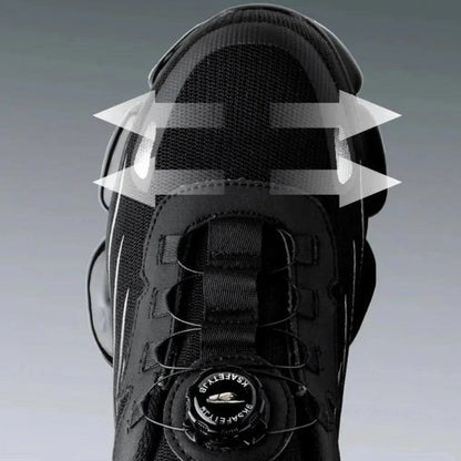 Work Boots Safety Shoes Lightweight Steel Toe Slip Resistant