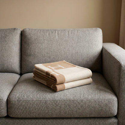 Throw Blanket Geometric Woven Soft Sofa Couch Blanket