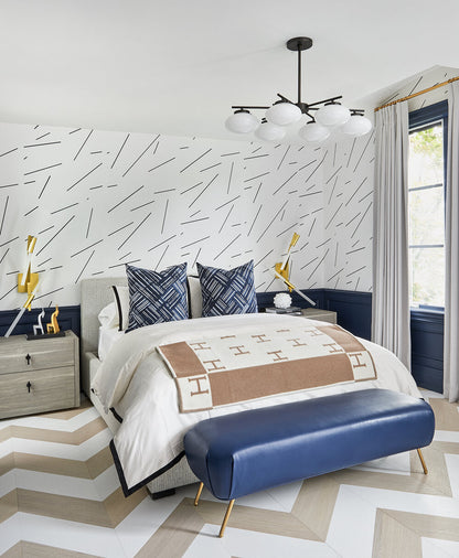 Throw Blanket Geometric Woven Soft Sofa Couch Blanket
