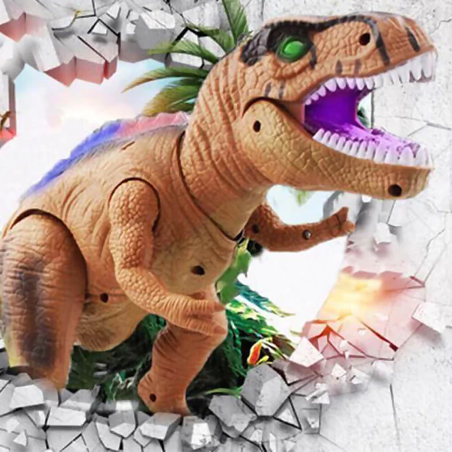 Interactive Dinosaur Toy | Remote Control Walking T-Rex With LED Effects