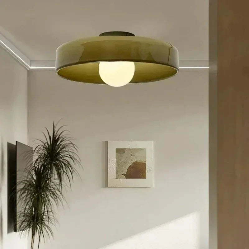 Ceiling Light Nordic Glass Modern Flush Mount Fixture