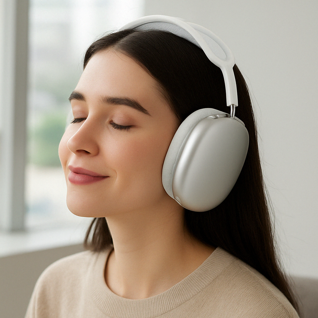 Wireless Bluetooth Headphones | Over-Ear Noise Cancelling Design