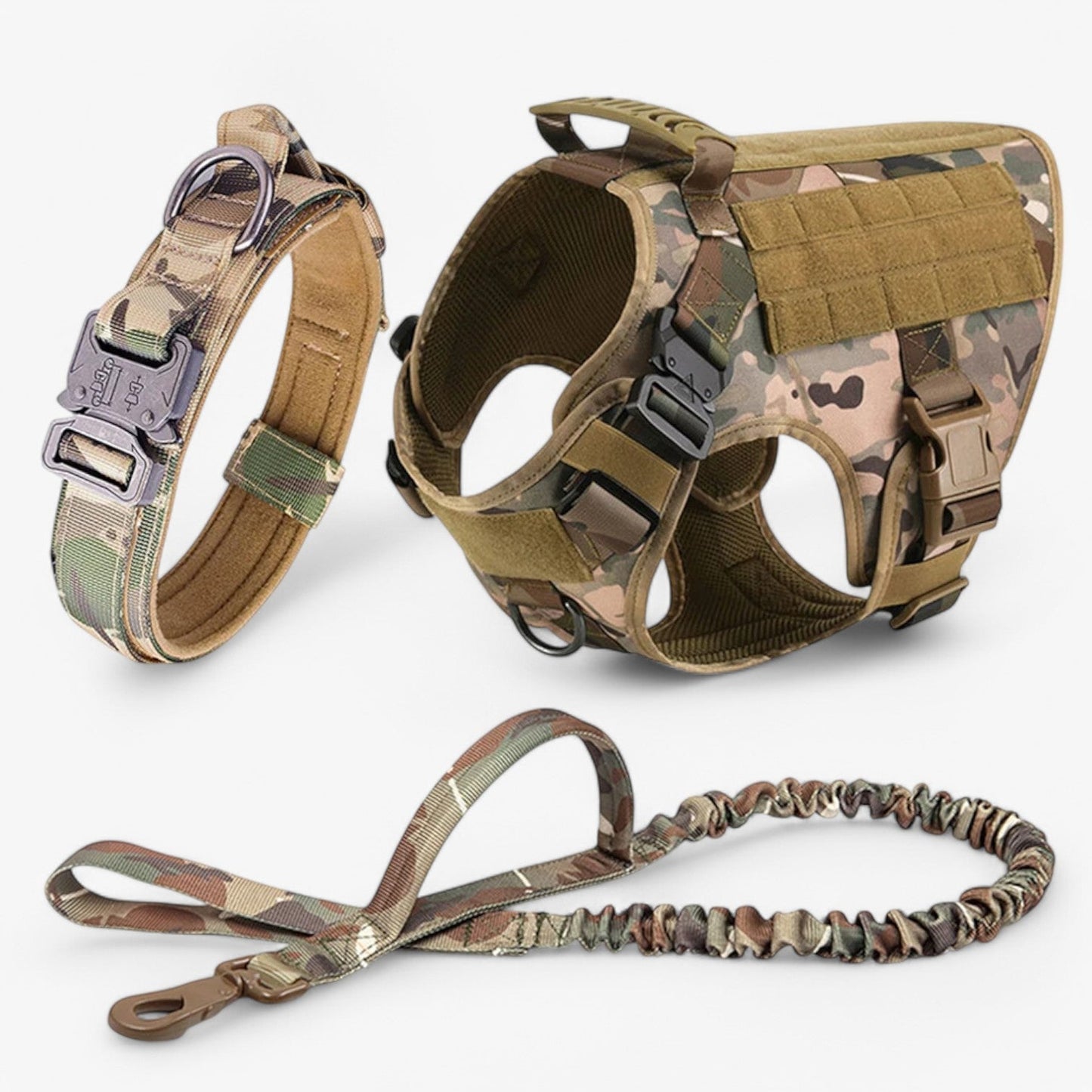 Military Grade Dog Harness | Tactical Training Vest with Quick-Release System