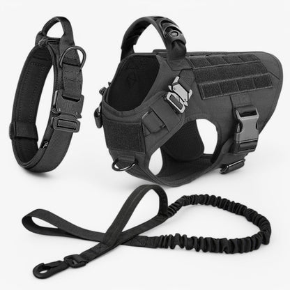 Military Grade Dog Harness | Tactical Training Vest with Quick-Release System