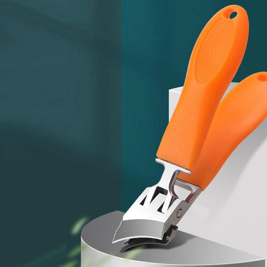 Nail Clipper Stainless Steel Wide Jaw Thick Toenail Cutter