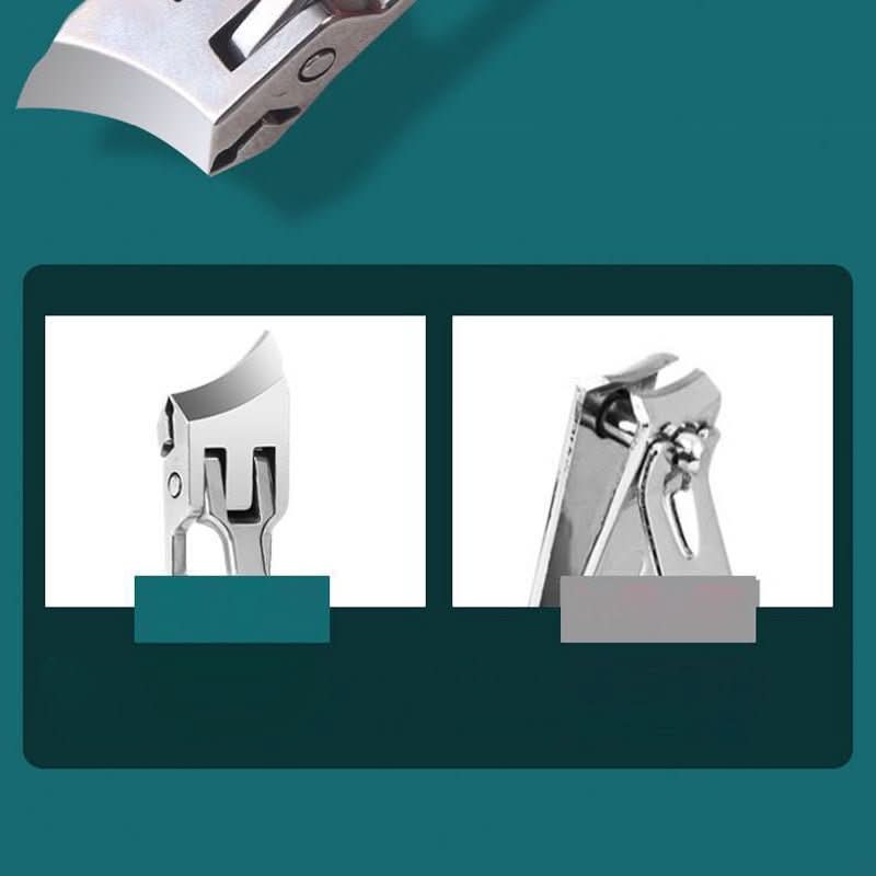 Nail Clipper Stainless Steel Wide Jaw Thick Toenail Cutter