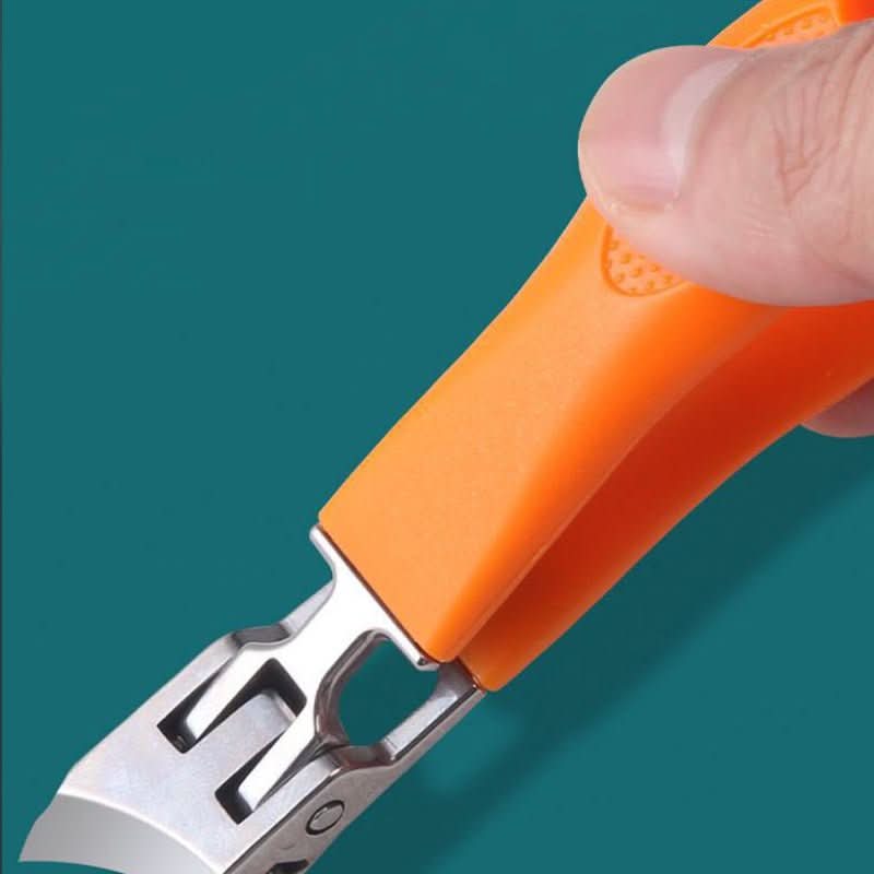 Nail Clipper Stainless Steel Wide Jaw Thick Toenail Cutter