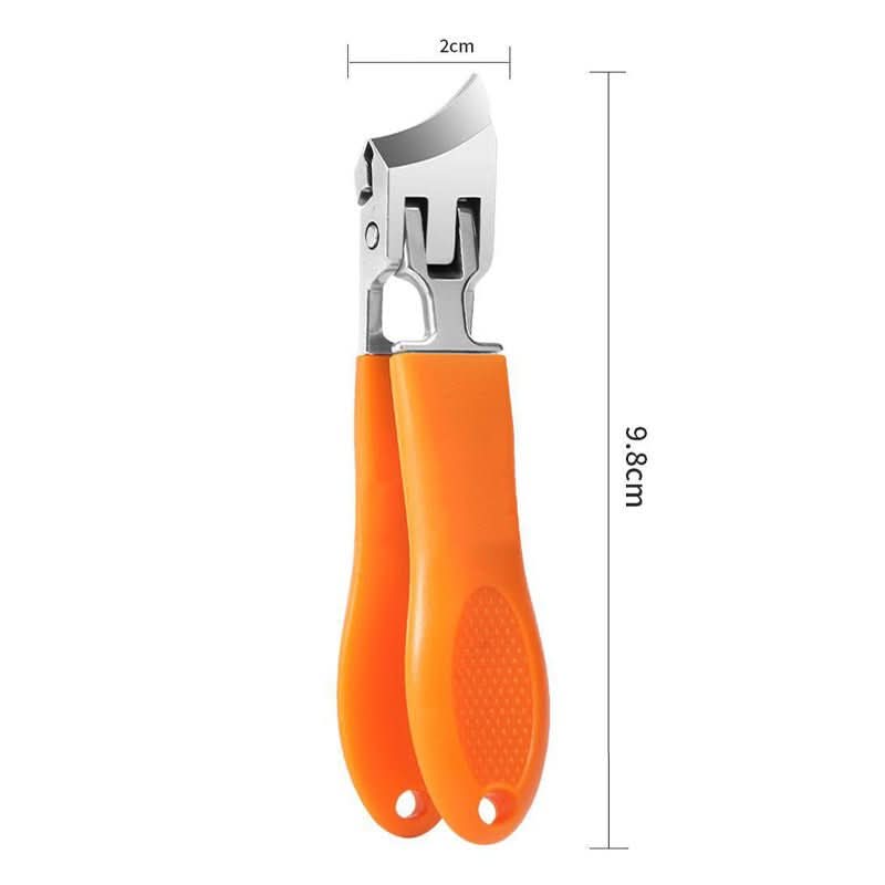 Nail Clipper Stainless Steel Wide Jaw Thick Toenail Cutter