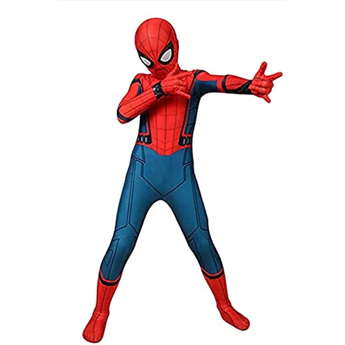 Kids Costume Spider Hero Jumpsuit Stretch Cosplay Outfit