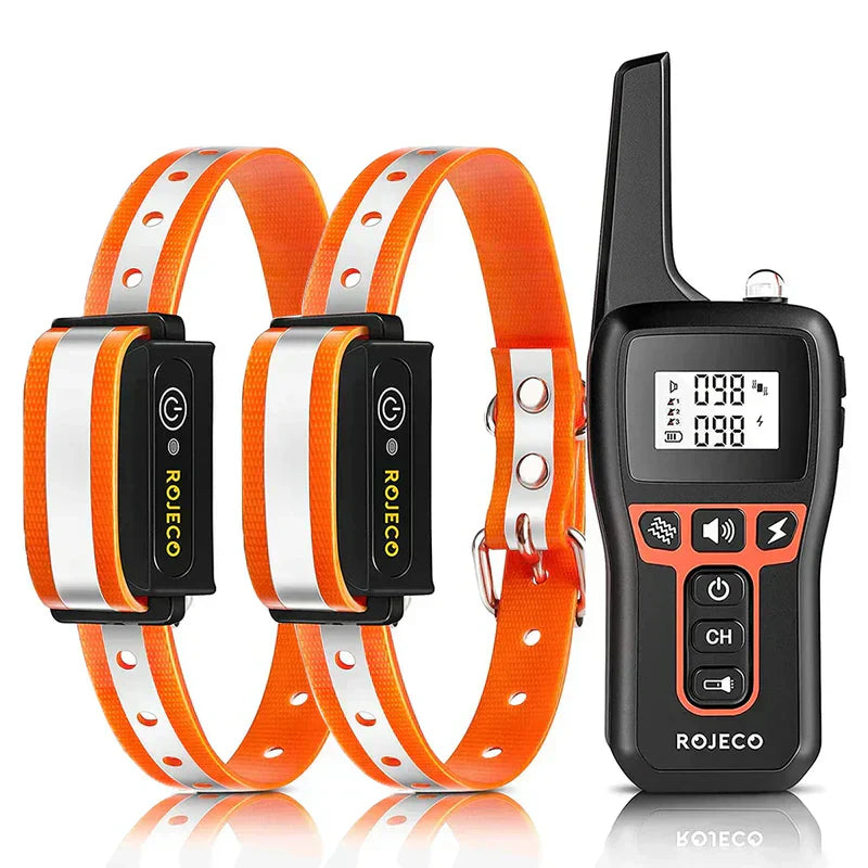 Dog Training Collar Remote Waterproof Long Range Trainer