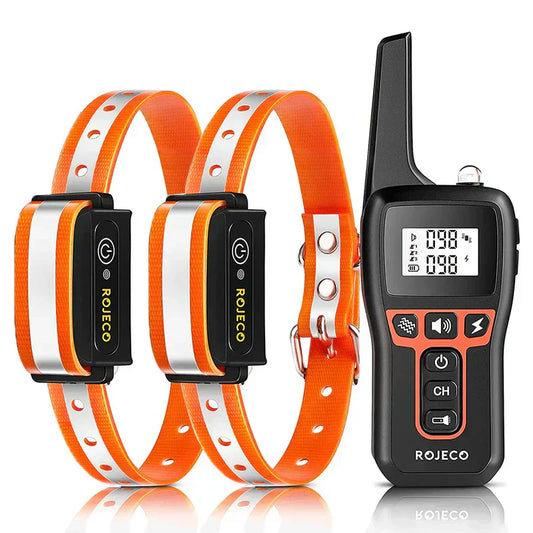 Dog Training Collar Remote Waterproof Long Range Trainer