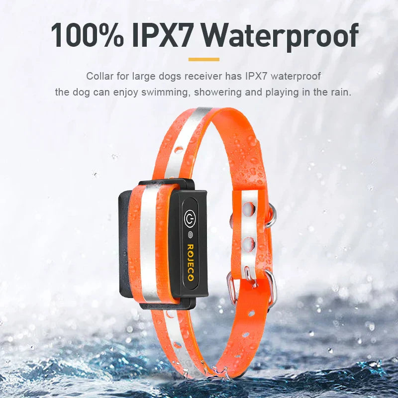 Dog Training Collar Remote Waterproof Long Range Trainer