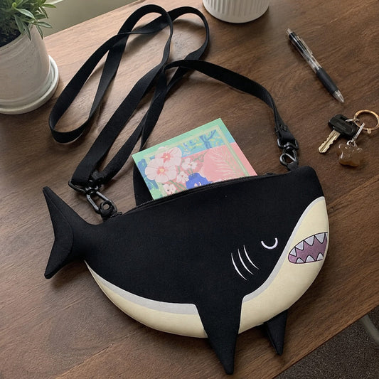My Pet Shark Mini Shoulder Crossbody Bag